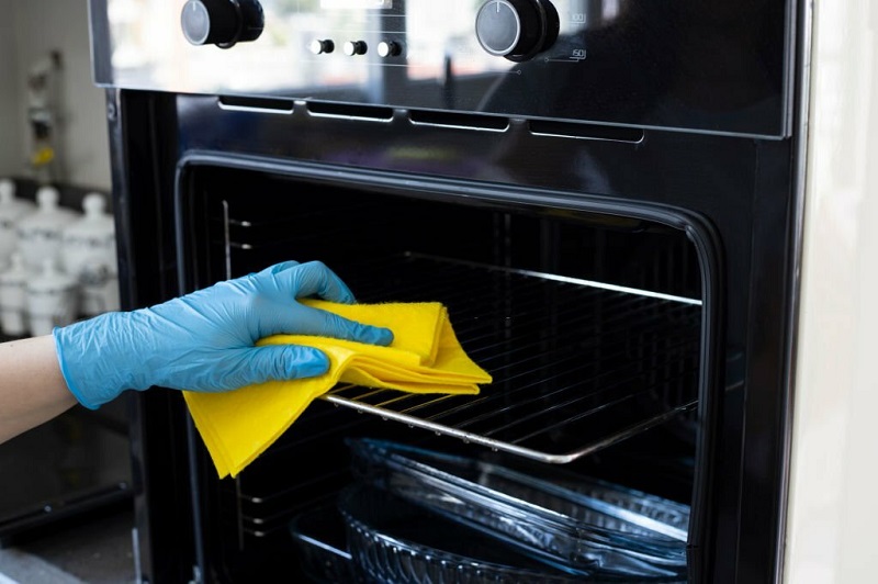 Oven cleaning