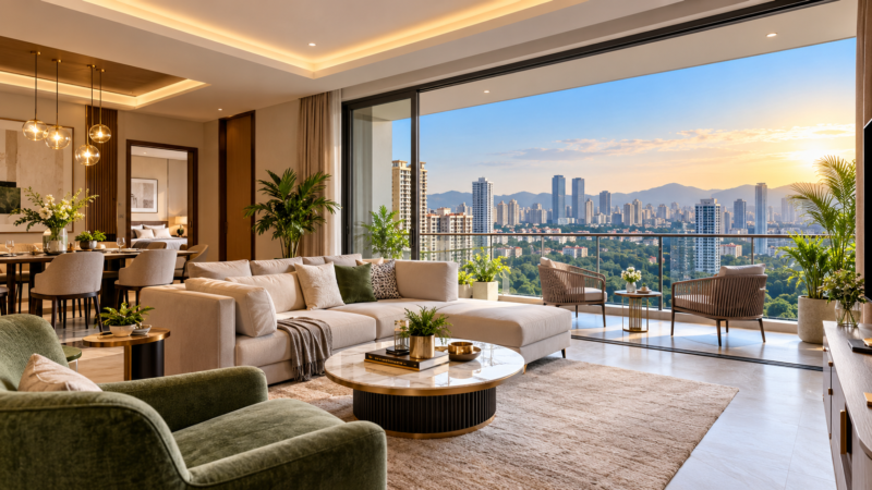 3 BHK flat in Malad West